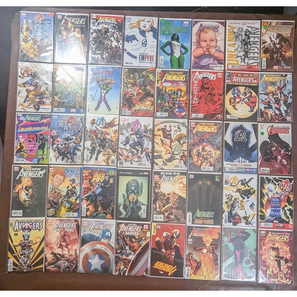 Marvel Avengers Comic Lot 40+ Issues New & Mighty‎ Series Variants NM Range